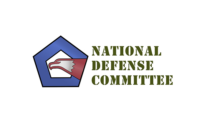 National Defense Committee logo.